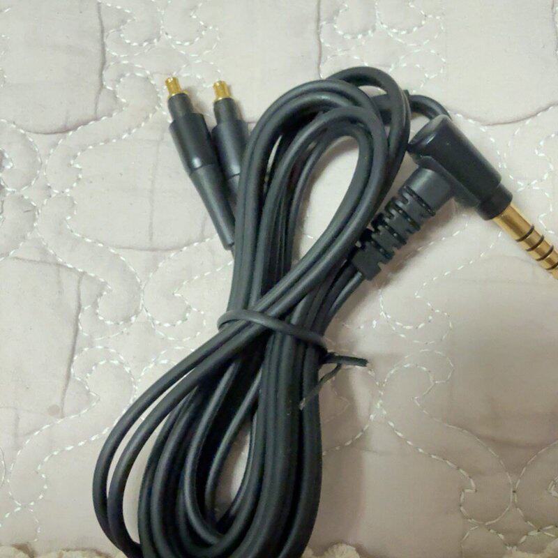 议价铁三角活头耳机线,5.5插头,线材柔软,没用过!需要的拿