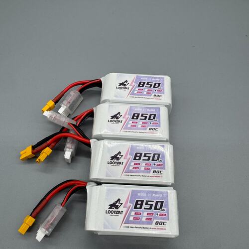 议价LOOYBAT 4S850mAh 80C高倍率 4S适配航模
