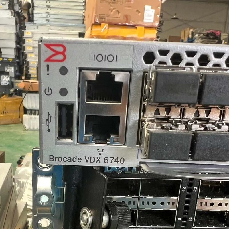 议价博科 Brocade VDX 6740 48口万兆光纤交换机