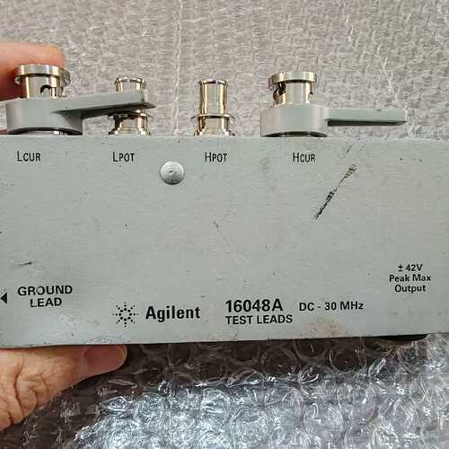 议价16048A安捷伦Agilent16048A测试夹具