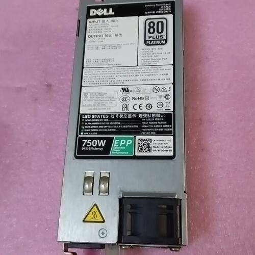 议价DELL戴尔750W EPP绿标服务器电源，型号D750E-