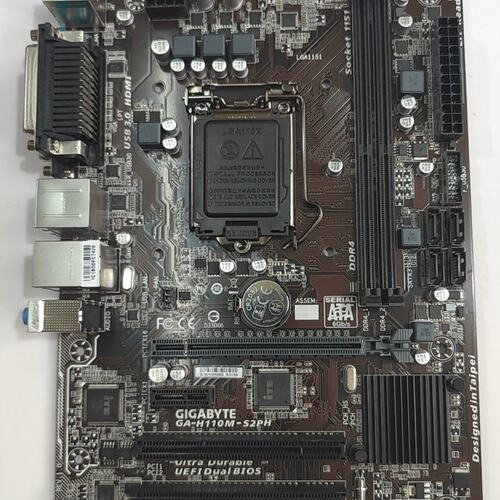议价库存主板 技嘉 H110M-S2PH 支持6/7代处理器
