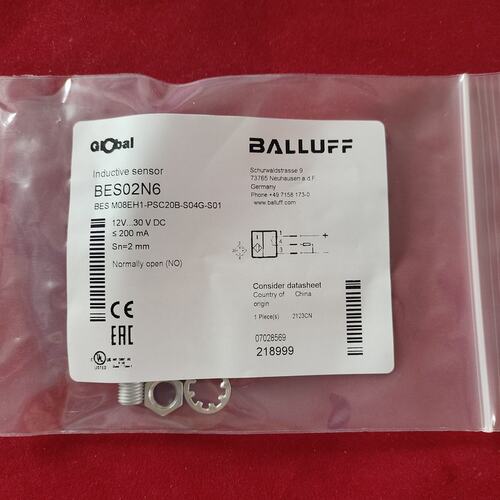 议价BALLUFF电感式接近开关，型号BES02N6，