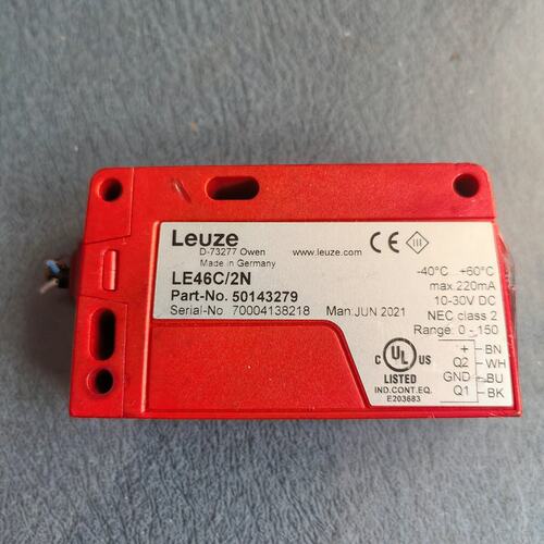 议价LE46C/2N，Leuze/测，成品见图。线断了。便宜