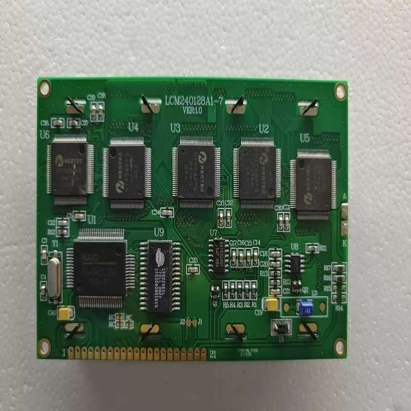 议价240128液晶屏超宽温带T6963C液晶模块3.3V替代金-