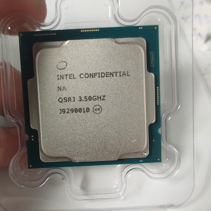 议价i5 10600k ES QSRJ 六核十二线程 可超频 集