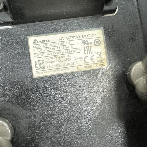 议价 ECMA-F11875R3 7.5KW伺服电机