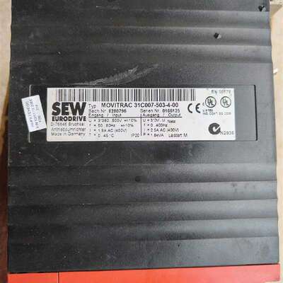 议价SEW变频器31C007503400输入电压380