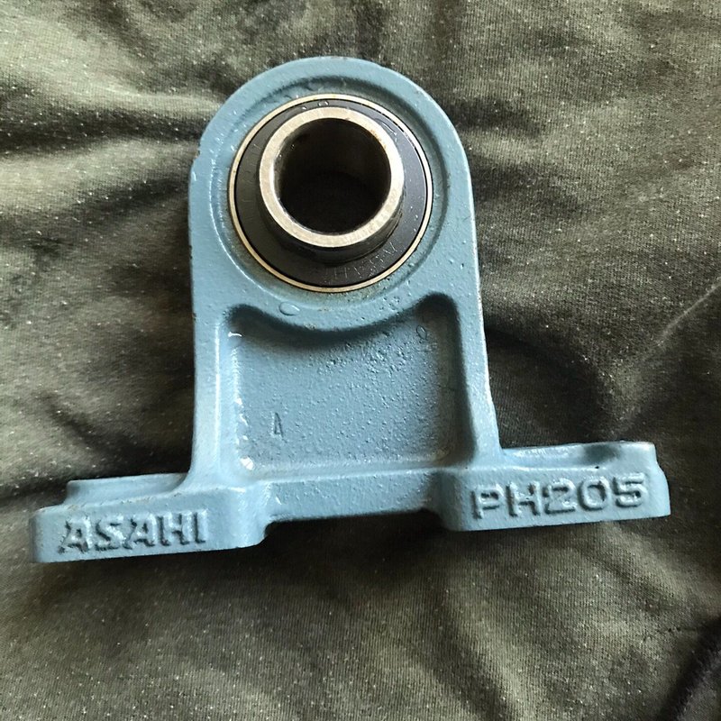议价ASAHI万向轴承座PH205精密轴承座带轴承,外观成色