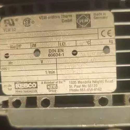 议价VRER 7G S 4705.MV.301-3007/662 VEM工业电机维修