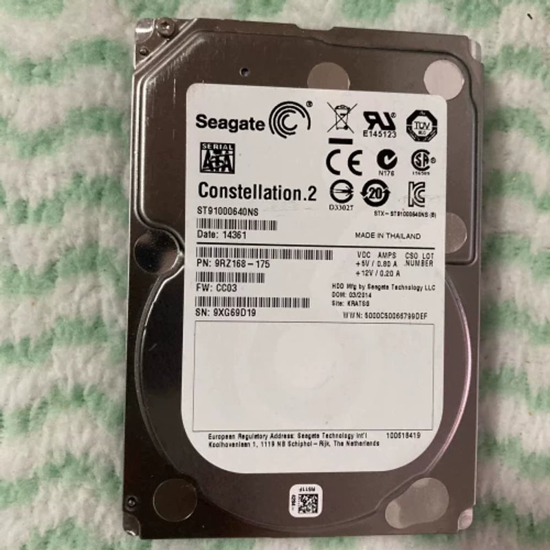 议价希捷企业级2.5寸 1TB