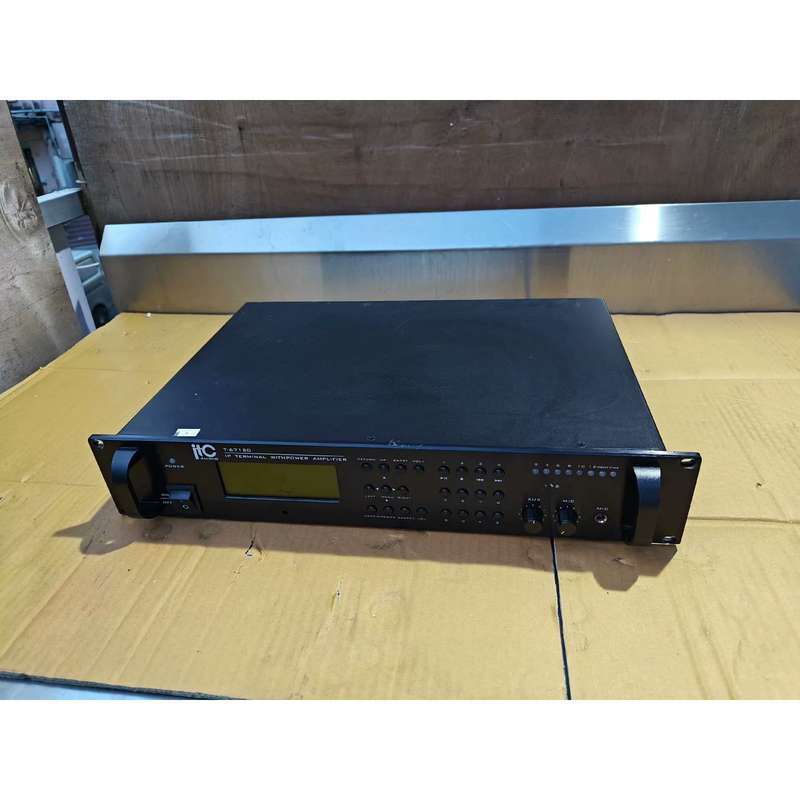 议价ITC T-67120网路功放,功能完好,无修,成色如图