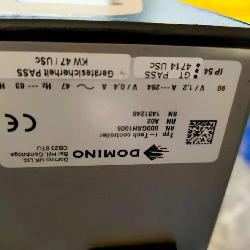 议价DOMINO多米诺热发泡喷码机G320i 可接维修拍 顺丰包邮