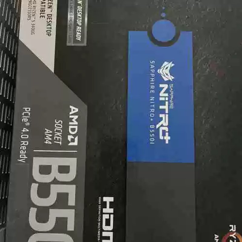 议价蓝宝石B550itx主板，功能正常有挡板，改图片