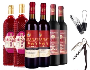 怀远亚太石榴酒红酒 包邮正品 石榴红 精品92窖藏 整箱6瓶特惠装
