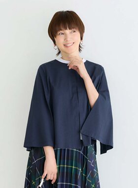 秋季优雅千金风大码斗篷外套