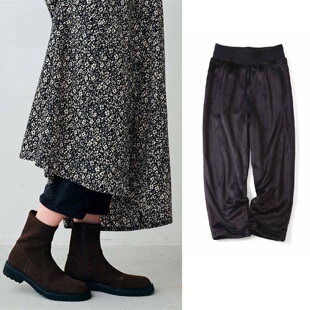 打底裤 双面绒防静电处理保暖七分有大码 外贸日单女裤 女秋冬春新款