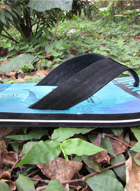 加大码蓝色凉鞋沙滩男鞋47 48 49 50轻便耐磨透气人字拖