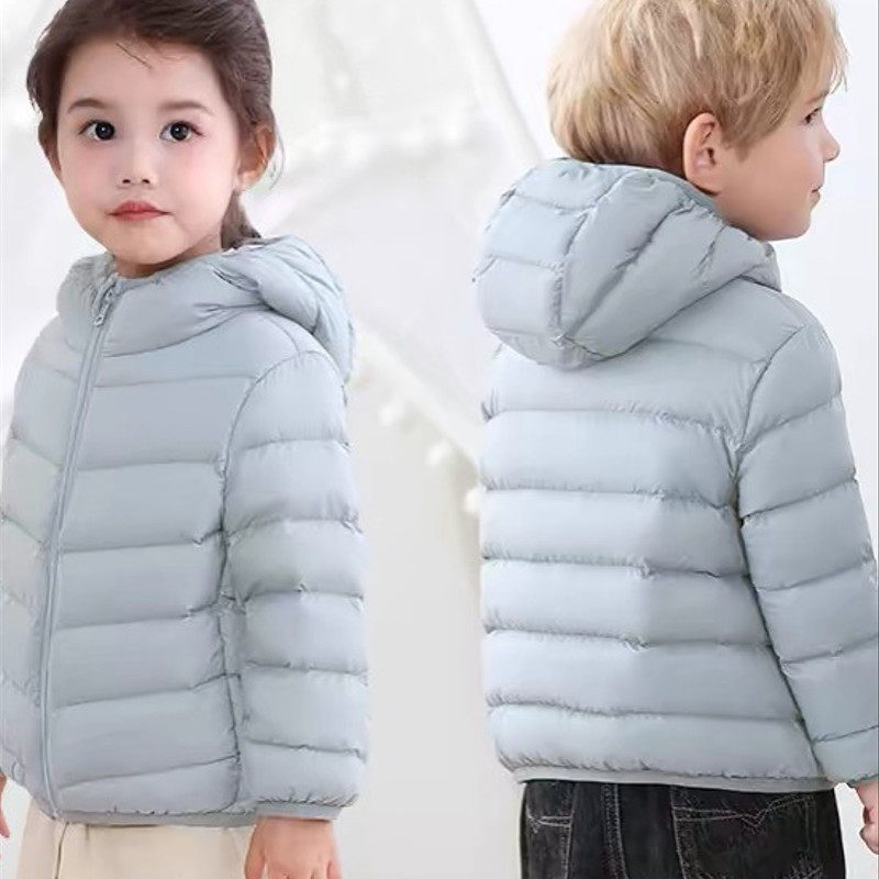 2025新款童装羽绒服男女童连帽短款轻薄款秋冬潮流外套,童装/婴儿装/亲子装,羽绒服,淘宝优惠券,粉丝福利购,淘宝优惠卷