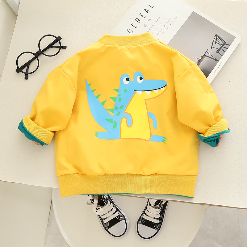 （双面穿）男童春秋外套儿童洋气夹克衫宝宝休闲上衣童装婴儿秋装,童装/婴儿装/亲子装,儿童皮肤衣/防晒衣,淘宝优惠券,粉丝福利购,淘宝优惠卷