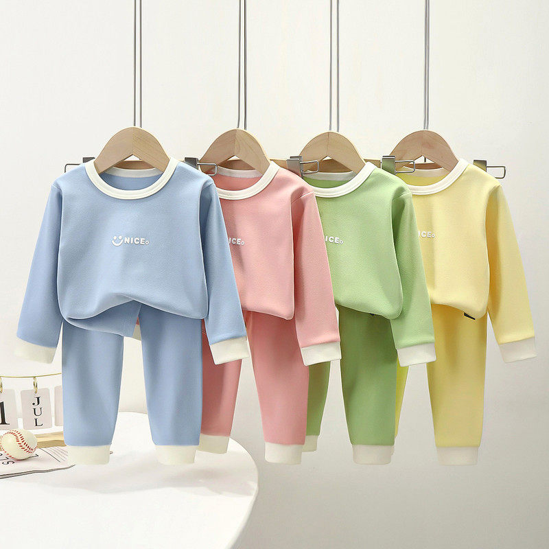 男女中大童儿童舒适长袖保暖内衣套装秋冬季家居服睡衣,童装/婴儿装/亲子装,家居服套装,淘宝优惠券,粉丝福利购,淘宝优惠卷