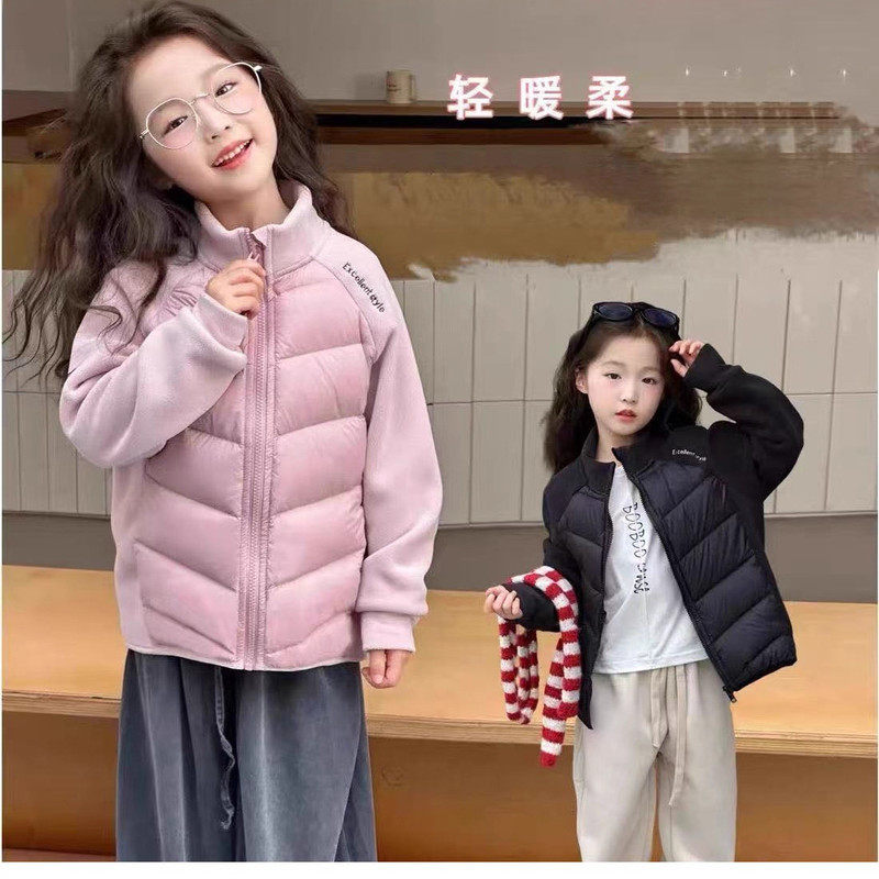 儿童秋冬新款轻薄羽绒服摇粒绒内胆外套校服内搭男女童适用,童装/婴儿装/亲子装,羽绒内胆,淘宝优惠券,粉丝福利购,淘宝优惠卷