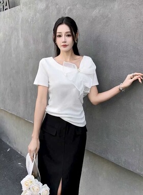 2026款春夏新品时尚潮流女装上衣淑女品质欧韩潮流新款