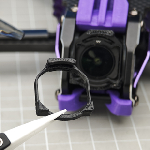 适配多云fpv o4pro滤镜保护防脱套TPU 3D打印 滤镜保护套