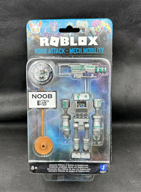 正版外贸虚拟世界roblox公仔拼装人偶积木手办模型儿童益智玩具