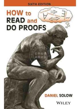 预售 按需印刷 如何阅读与做证明：数学思维过程导论　第6版How To Read And Do Proofs: An Introduction To Mathem