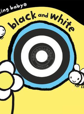 神奇小动物 黑与白 儿童绘本故事纸板书 Emma Dodd 英文原版 Black and White: Amazing Baby 0-5岁