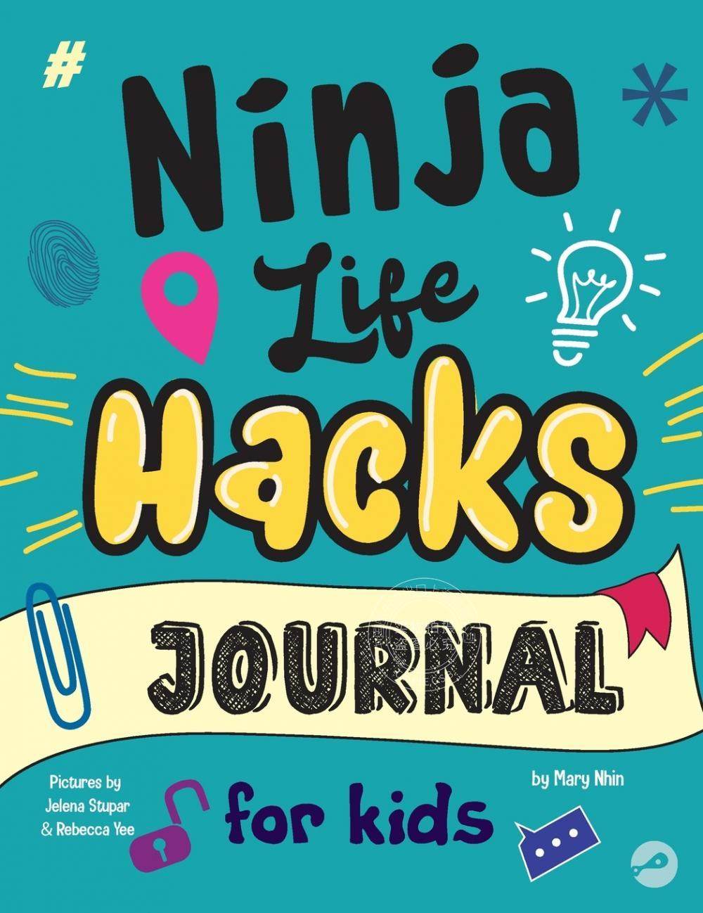预售 按需印刷 Ninja Life Hacks Journal for Kids