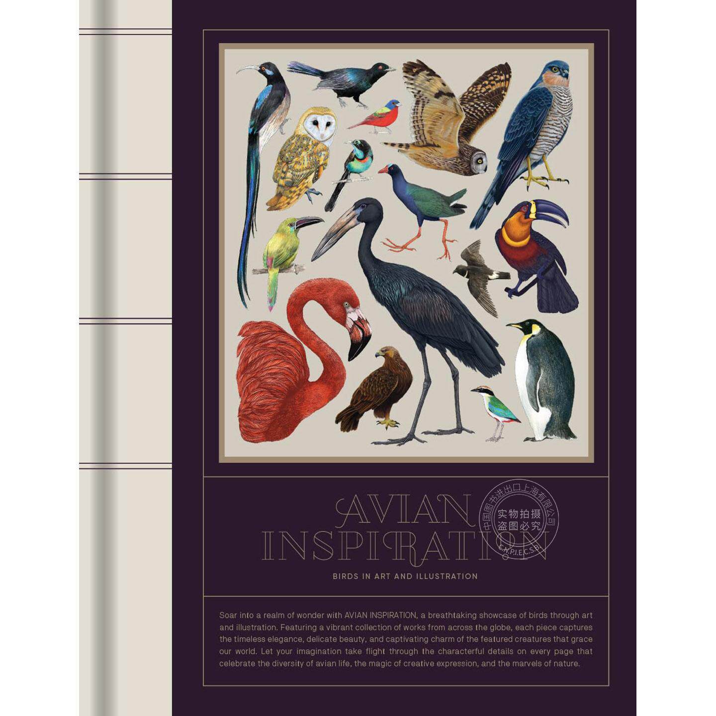 现货 鸟类灵感:艺术与设计的启发 艺术画集 英文原版 Avian Inspiration: Art and Design Inspired by Birds