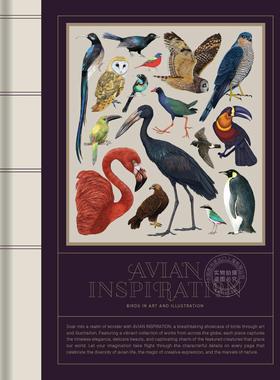 鸟类灵感：艺术与设计的启发 艺术画集 英文原版 Avian Inspiration: Art and Design Inspired by Birds