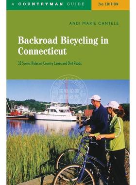 预售 按需印刷  Backroad Bicycling in Connecticut