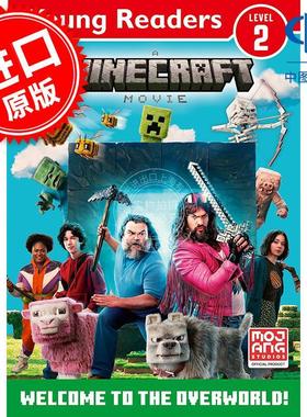 现货 我的世界大电影：欢迎来到主世界 电影周边儿童读物 英文原版 A Minecraft Movie: Welcome To The Overworld 5-7岁