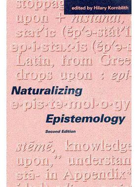 预售 Naturalizing Epistemology, second edition 企鹅兰登