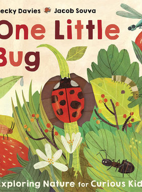 一只小虫子 儿童科普类读物 英文原版 One Little Bug