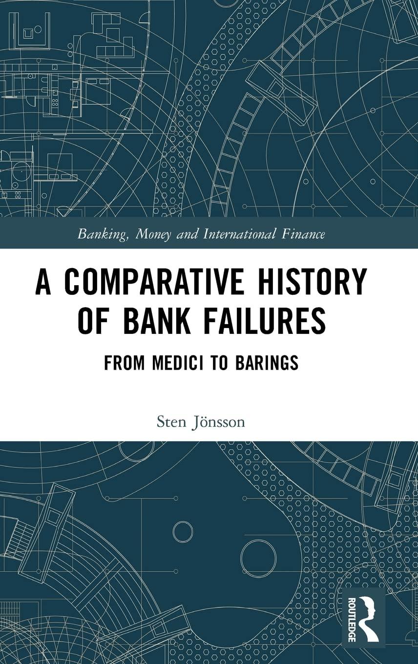 预售 按需印刷 A Comparative History of Bank Failures