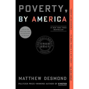 现货 美国贫困 美国社会斩杀线 马修·德斯蒙德 扫地出门作者 英文原版 Poverty, by America
