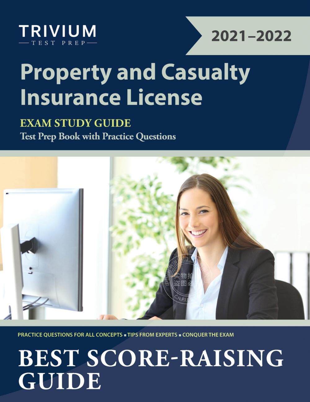 【预售 按需印刷】 Property and Casualty Insurance License Exam Study Guide
