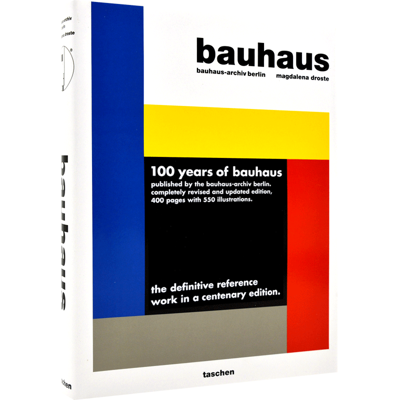 现货 包豪斯 Bauhaus. Updated Edition 英文原版 包豪斯100年 德国魏玛包豪斯学院 现代主义建筑设计 工业设计 塔森 大开本