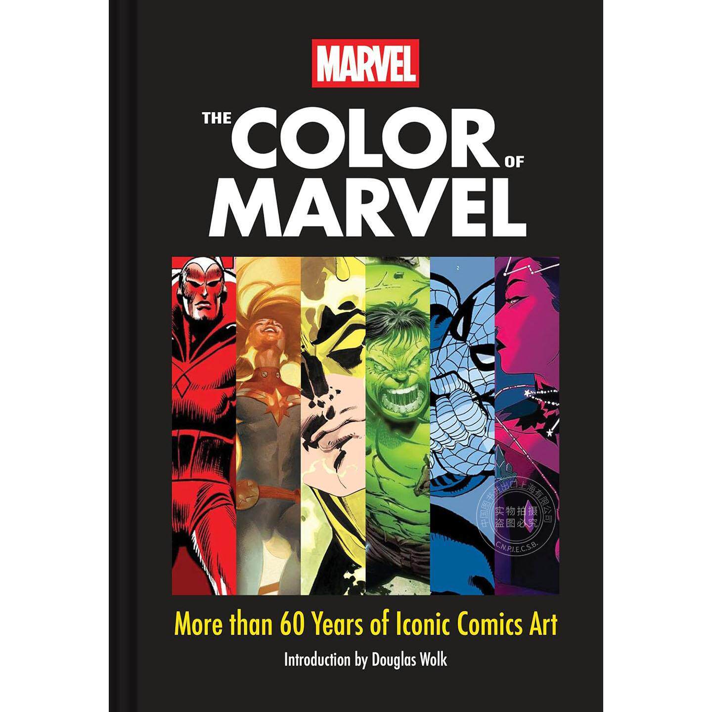 预售 漫威色彩:60余年的标志性漫画艺术 英文原版 Marvel The Color of Marvel: More than 60 Years of Iconic Comics Art
