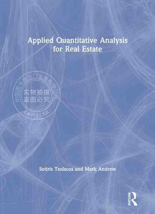 【预售 按需印刷】 Applied Quantitative Analysis for Real Estate