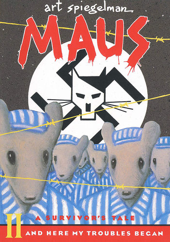 现货 鼠族2普利策奖获奖漫画小说阿特·斯皮格曼英文原版Maus II: A Survivor's Tale And Here My Troubles Began