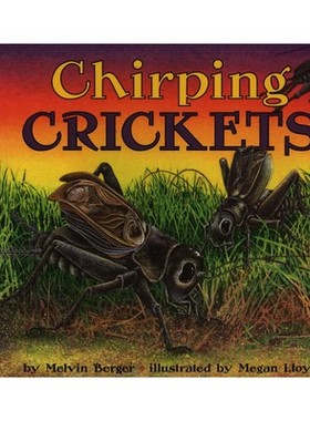 现货 科普知识 蟋蟀叫不停 英文原版 Let's Read and Find Out 2 Chirping Crickets 自然科学启蒙 L2 原版进口书籍