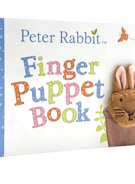 现货 By Beatrix Potter Peter Rabbit Finger Puppet Book 英文原版 彼得兔的故事
