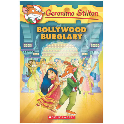 现货 老鼠记者65 Geronimo Stilton 65 Bollywood Burglary 英文原版 杰罗尼摩斯蒂顿 GeronimoStilton Scholastic