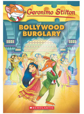 现货 老鼠记者65 Geronimo Stilton 65 Bollywood Burglary 英文原版 杰罗尼摩斯蒂顿 GeronimoStilton Scholastic