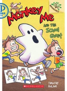 现货 正版 Monkey Me #4: Monkey Me and the School Ghost (A Br